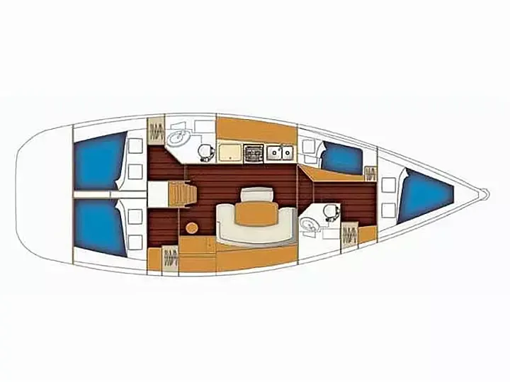 Beneteau Cyclades 43.4 | Too Lucky