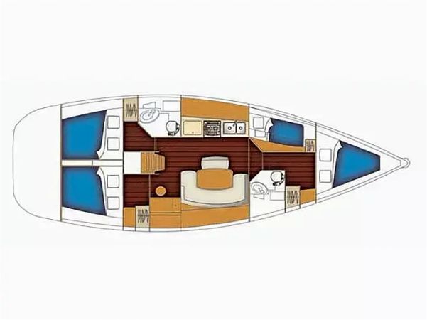 Beneteau Cyclades 43.4 | Too Lucky