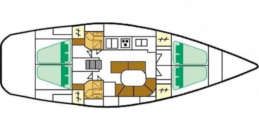 Beneteau Oceanis 461 | Andreas 2