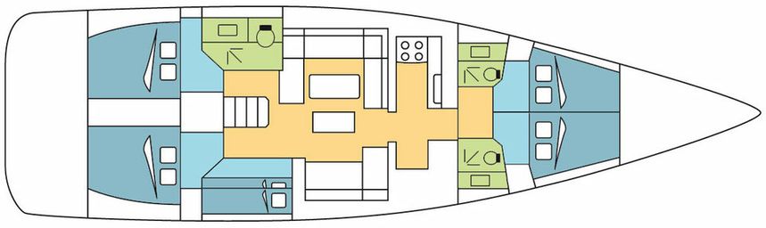 Dufour 520 GL | Mljet