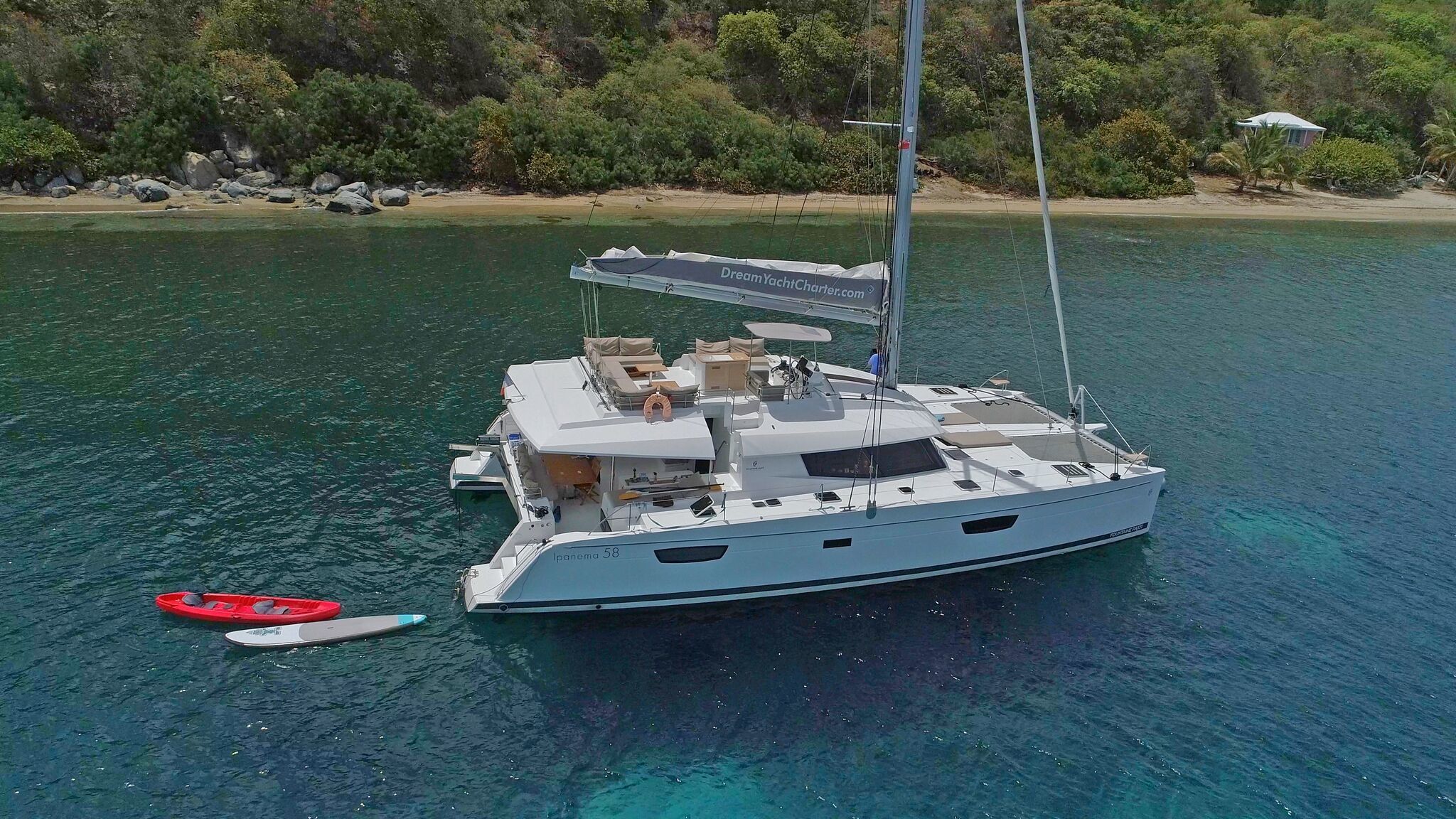 Fountaine pajot ipanema 2025 58 mast height