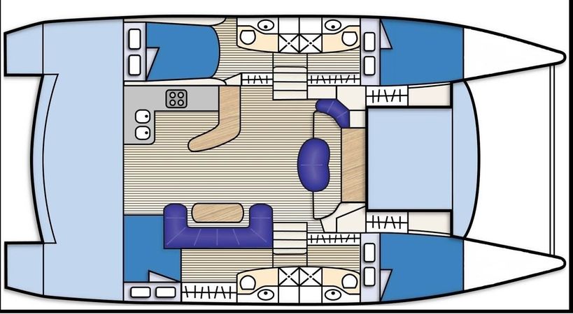 Fountaine Pajot Cumberland 46 | Dimanche