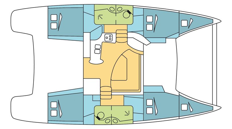 Fountaine Pajot Lipari 41 | L'Avant