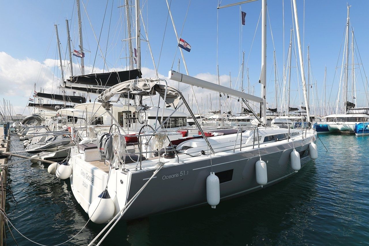 Sailing Yacht Beneteau Oceanis 51 Grey Goose For Rent Croatia Boataround