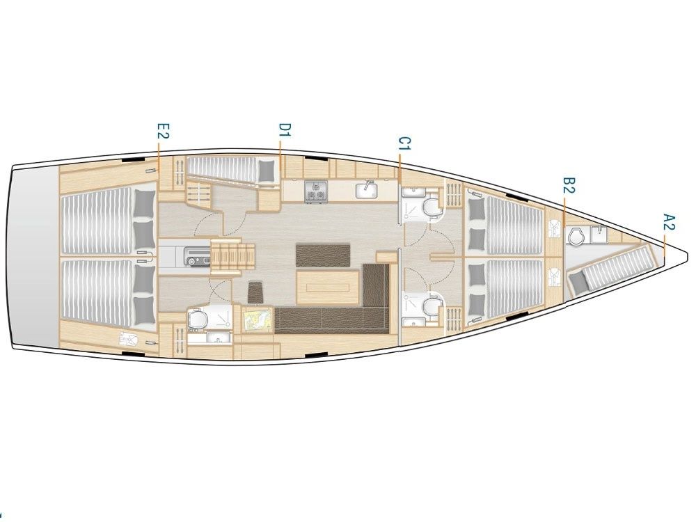 Hanse 508 | Golden Box
