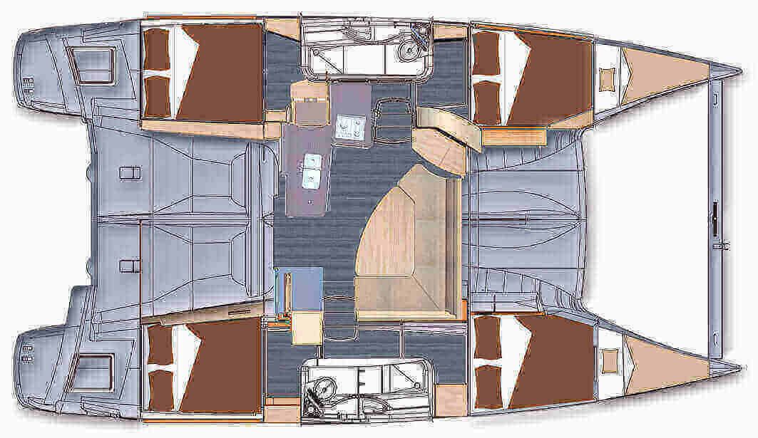 Fountaine Pajot Lipari 41 | Melody