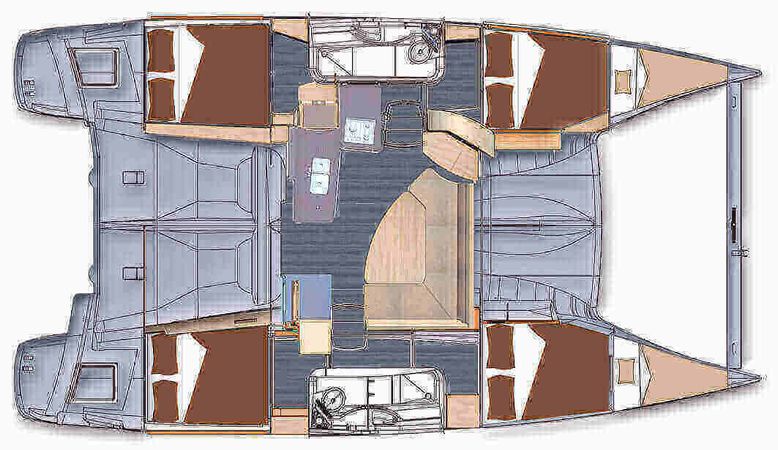 Fountaine Pajot Lipari 41 | Melody