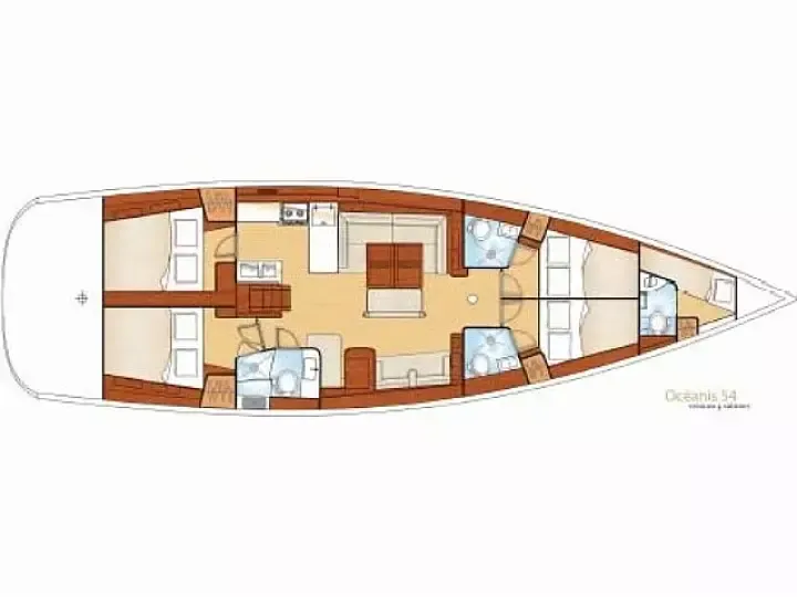 Beneteau Oceanis 54 | Sirena De Oro