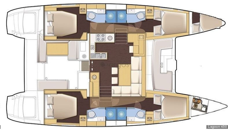 Lagoon 450 F | Amare 1