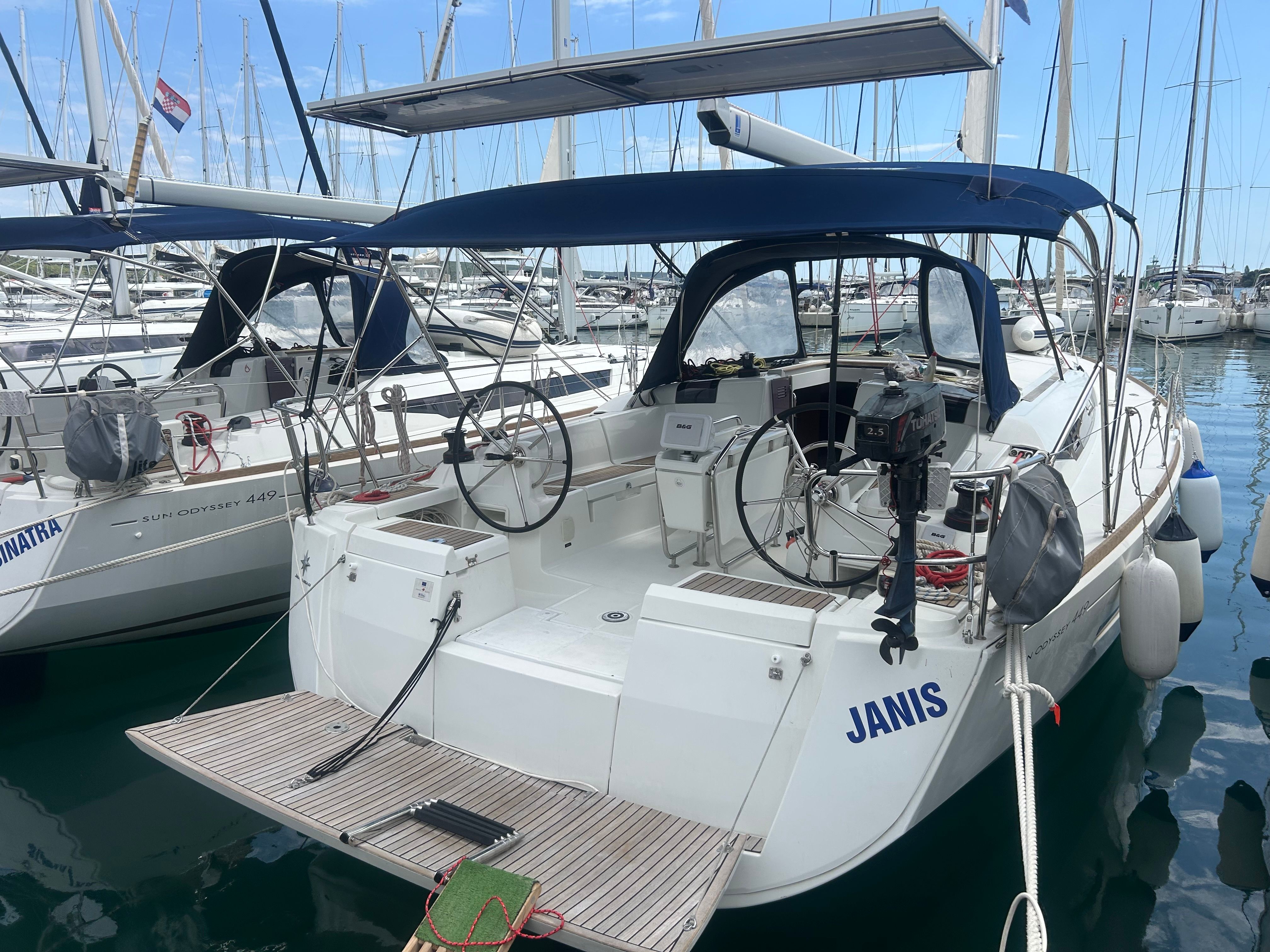 Jeanneau Sun Odyssey 449 | Janis