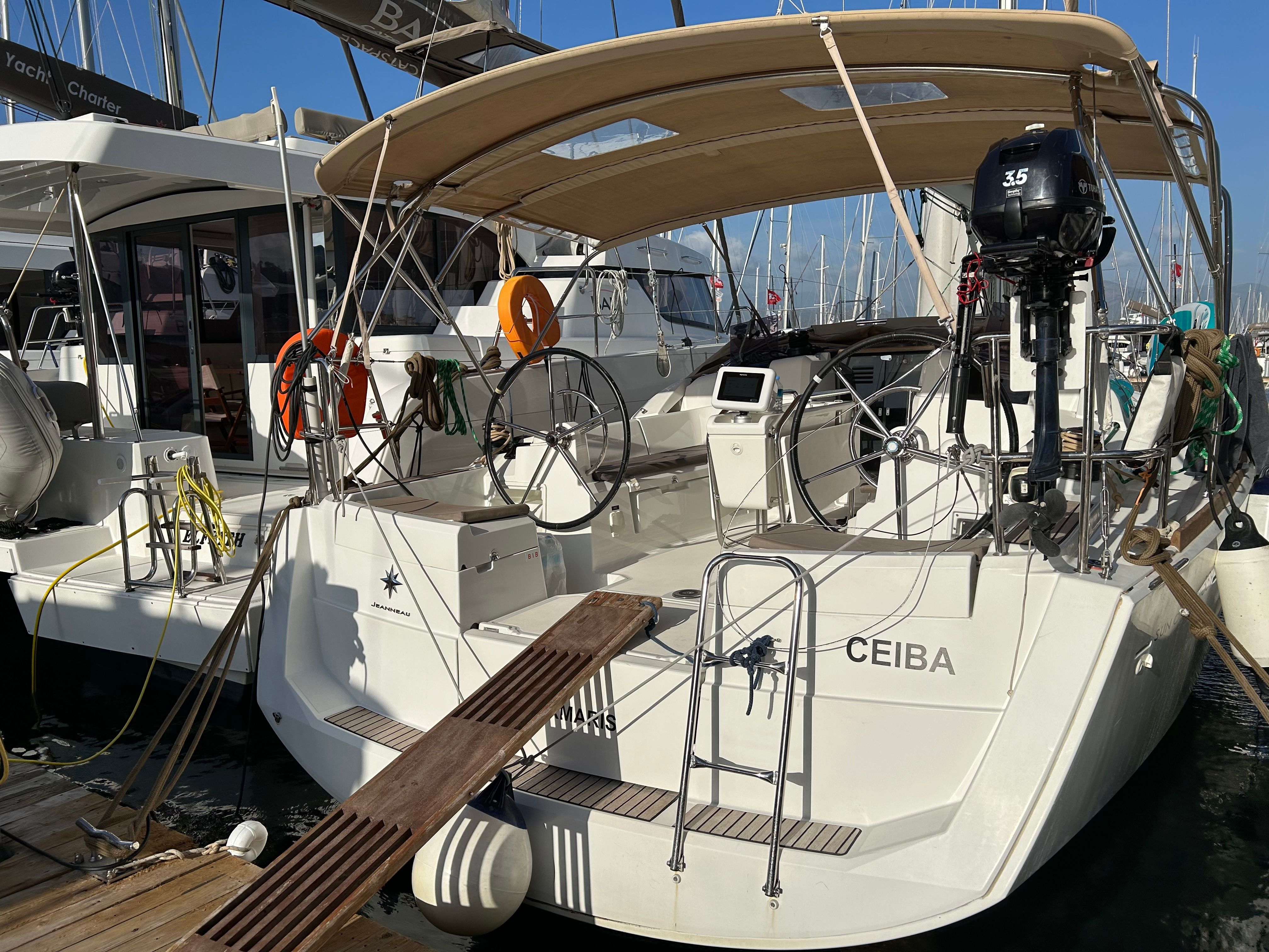 Jeanneau Sun Odyssey 389 | Ceiba