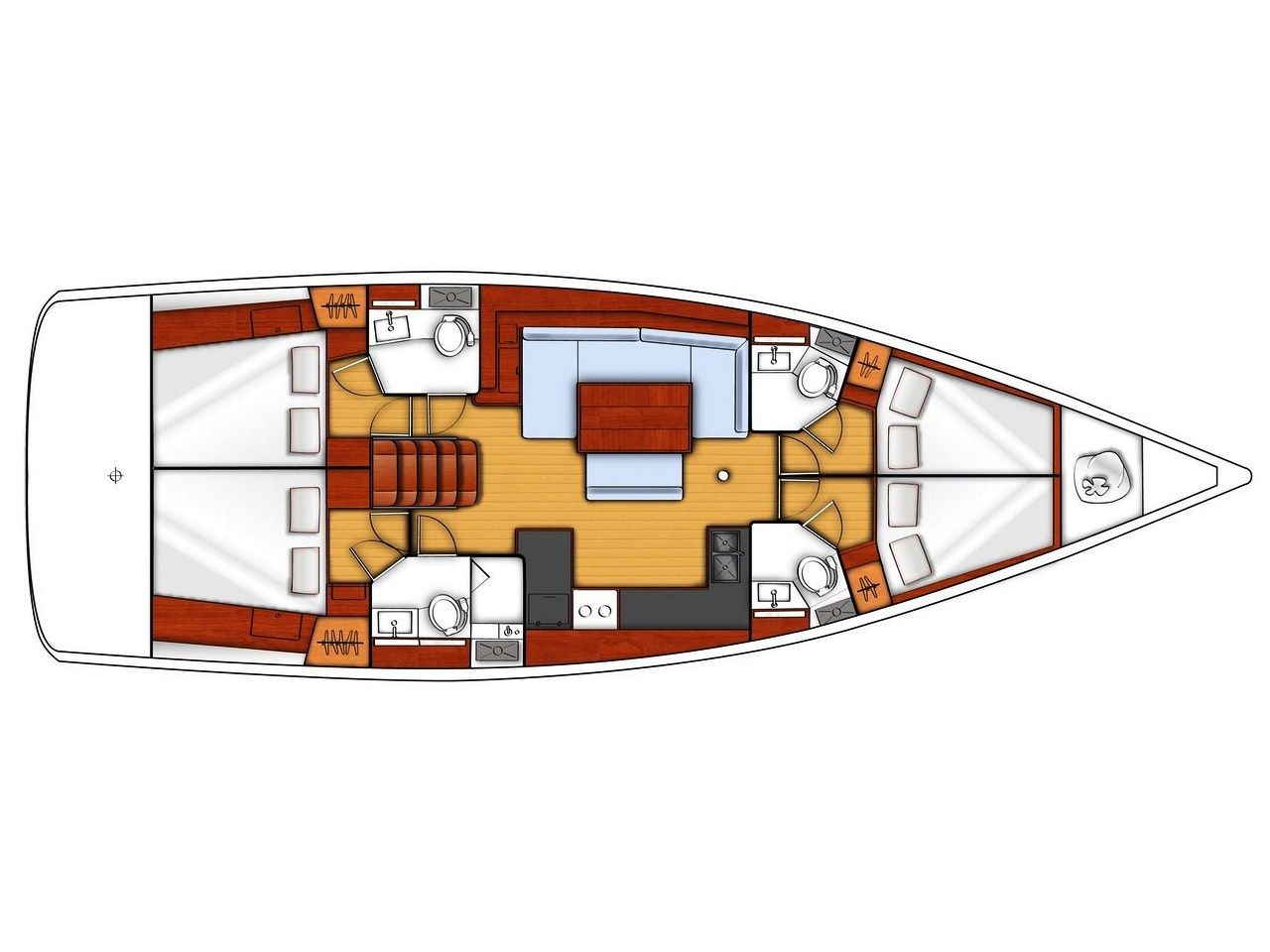 Beneteau Oceanis 48 | Cayetana