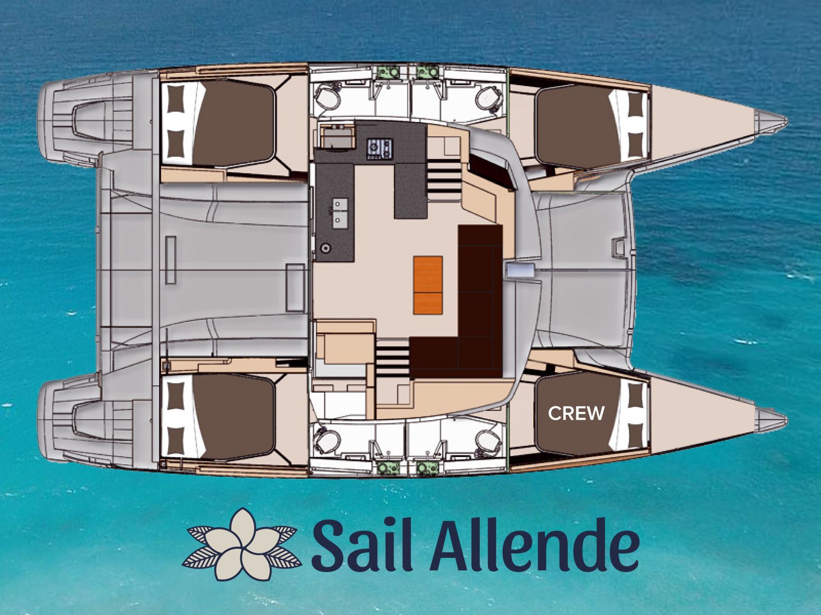 Fountaine Pajot Helia 44 | Allende