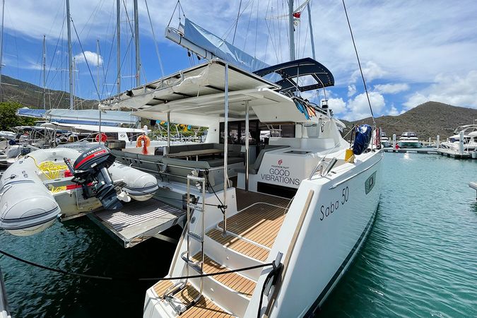 Fountaine Pajot Saba 50 | Good Vibrations