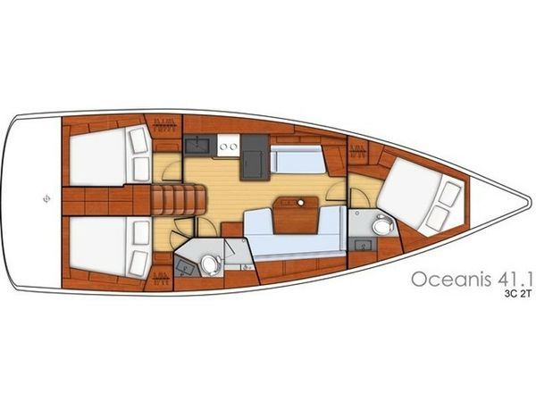 Beneteau Oceanis 41.1 | Dalmatinka