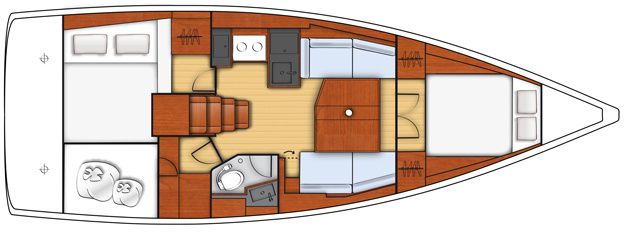 Beneteau Oceanis 38.1 | Arun