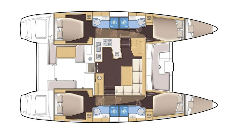 Lagoon 450 F | Cassiopeia 2