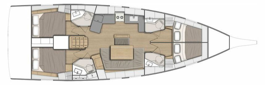 Beneteau Oceanis 46.1 | Arabella