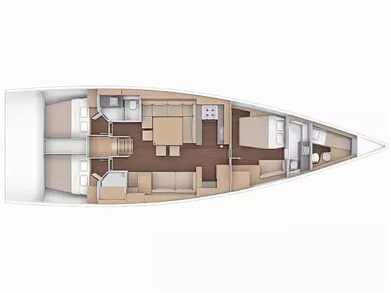 Dufour 56 | Kabuki