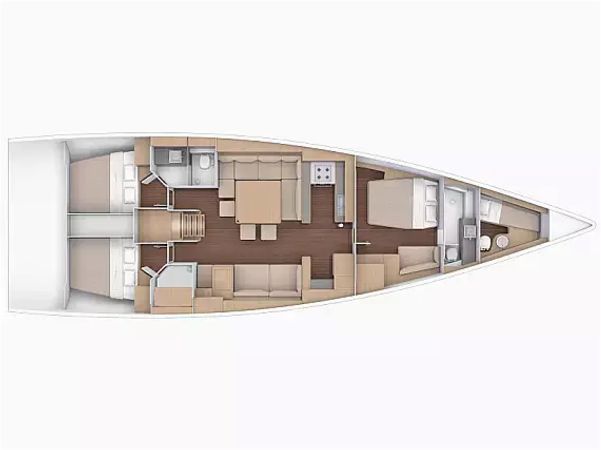 Dufour 56 | Kabuki