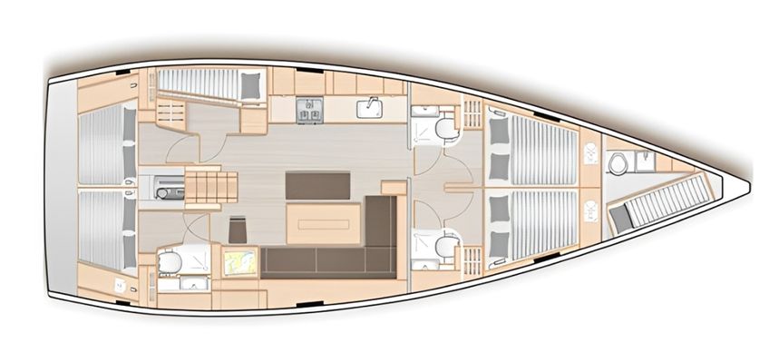 Hanse 508 | Poseidon