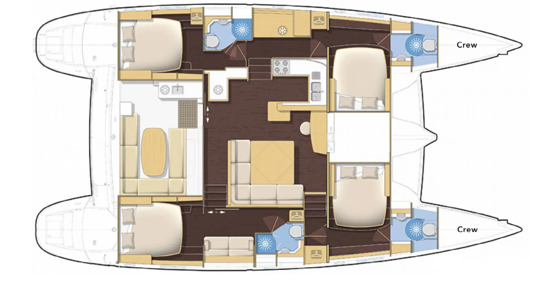 Lagoon 500 | Toro Bianco