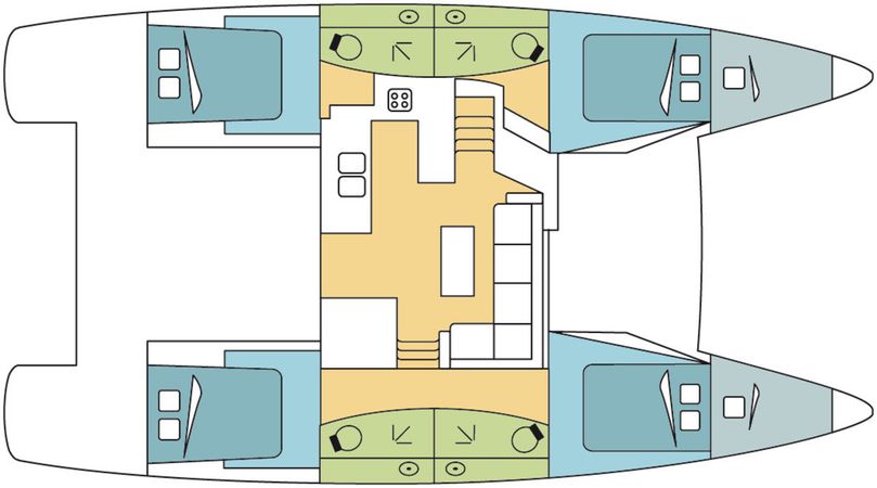 Fountaine Pajot Elba 45 | Olympus