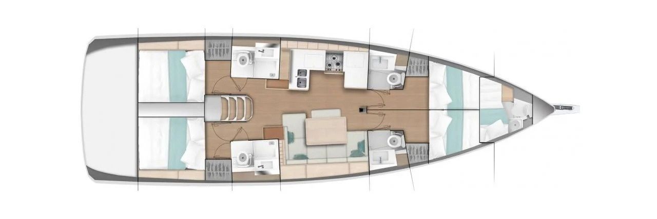 Jeanneau Sun Odyssey 490 | Bellatrix