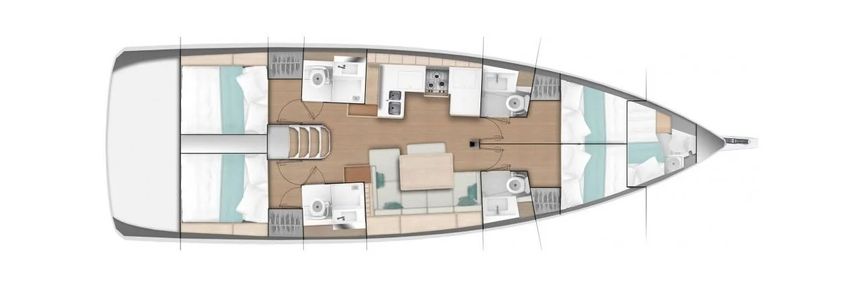 Jeanneau Sun Odyssey 490 | Bellatrix