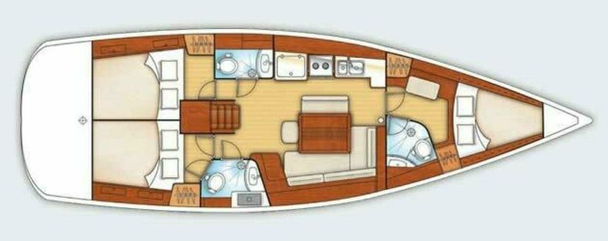 Beneteau Oceanis 43 | Twins