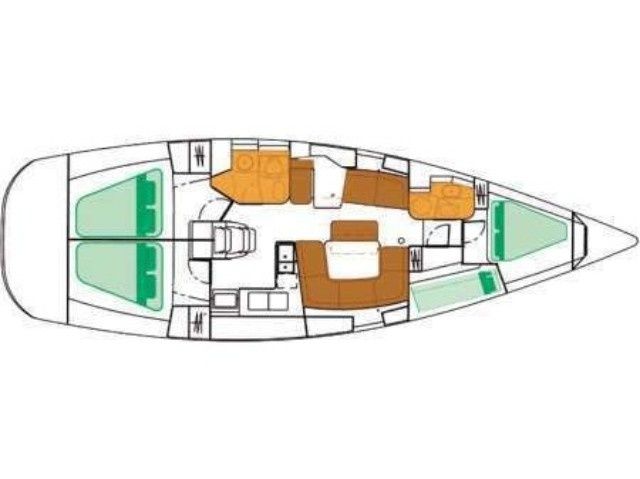 Jeanneau Sun Odyssey 43 | Evangelos