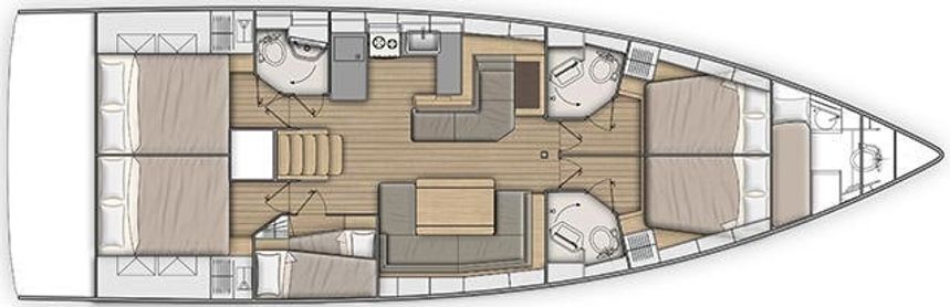 Beneteau Oceanis 51.1 | Tsuki