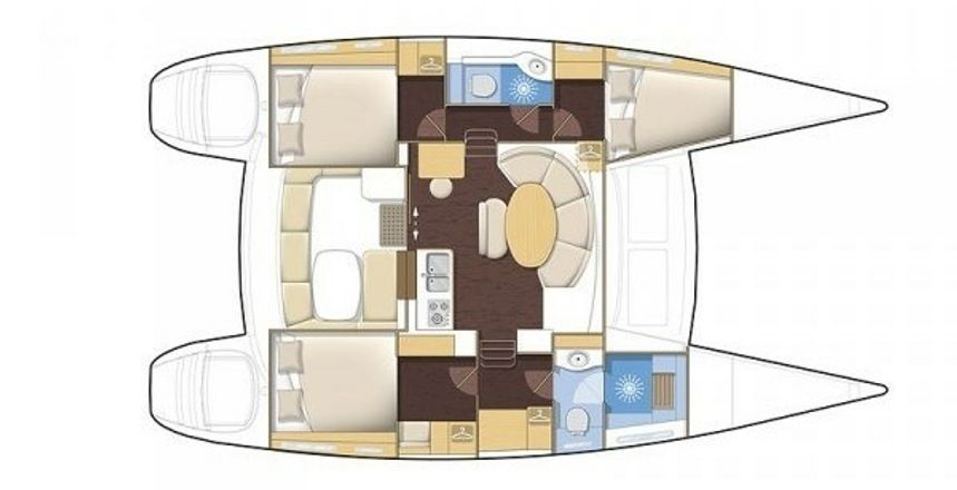 Lagoon 380 S2 | Poe Nina