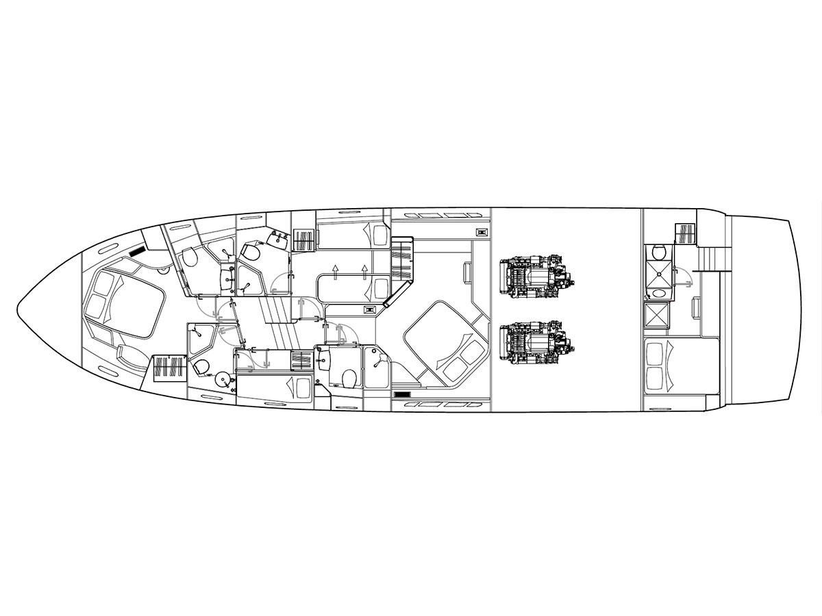 Sunseeker Manhattan 70 | Jupju