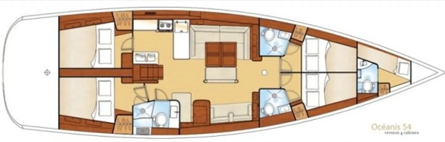 Beneteau Oceanis 54 | Valasia