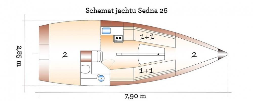Sedna 26 Turist | Wstęgor 4