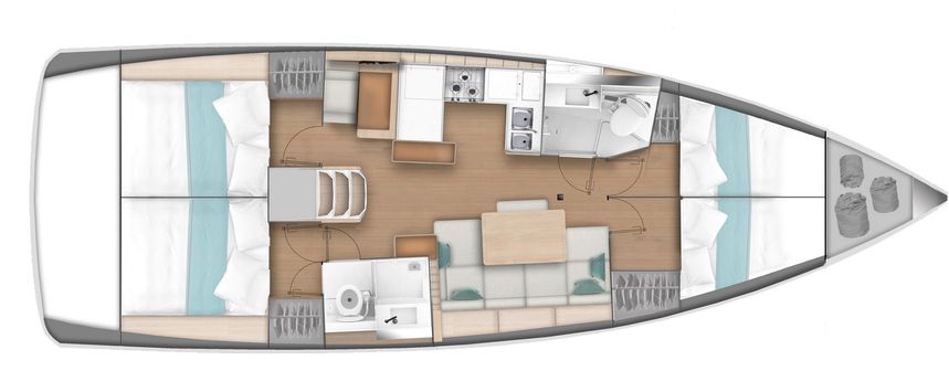 Jeanneau Sun Odyssey 440 | Sunsail 20