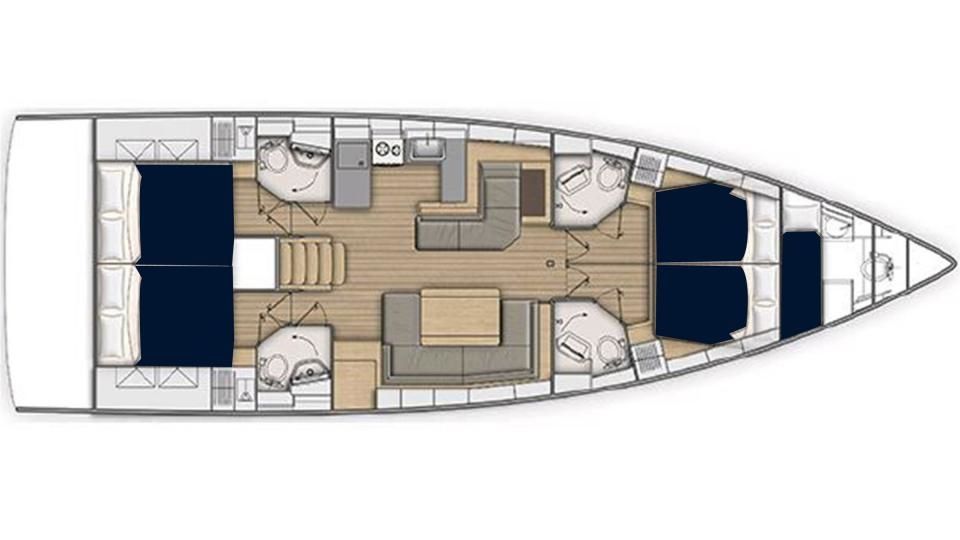 Beneteau Oceanis 51 | Sunsail 202