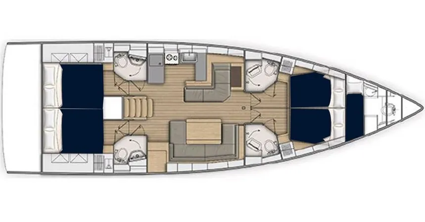 Beneteau Oceanis 51 | Sunsail 202