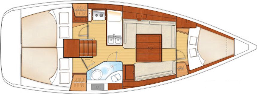 Beneteau Oceanis 34 | Dizzy Lizzy