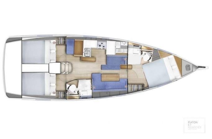 Jeanneau Sun Odyssey 410 | Black Star 2