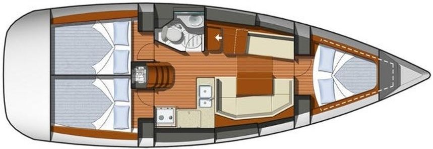 Jeanneau Sun Odyssey 36i | Dado