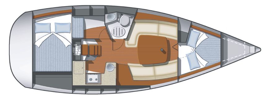 Jeanneau Sun Odyssey 32i | Regina 4
