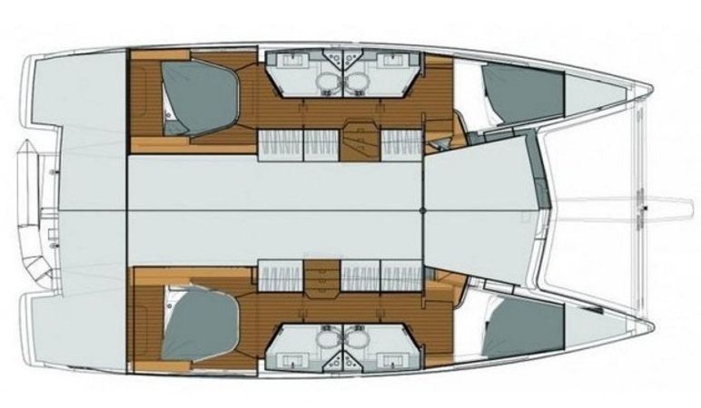 Fountaine Pajot Lucia 40 | Ginger