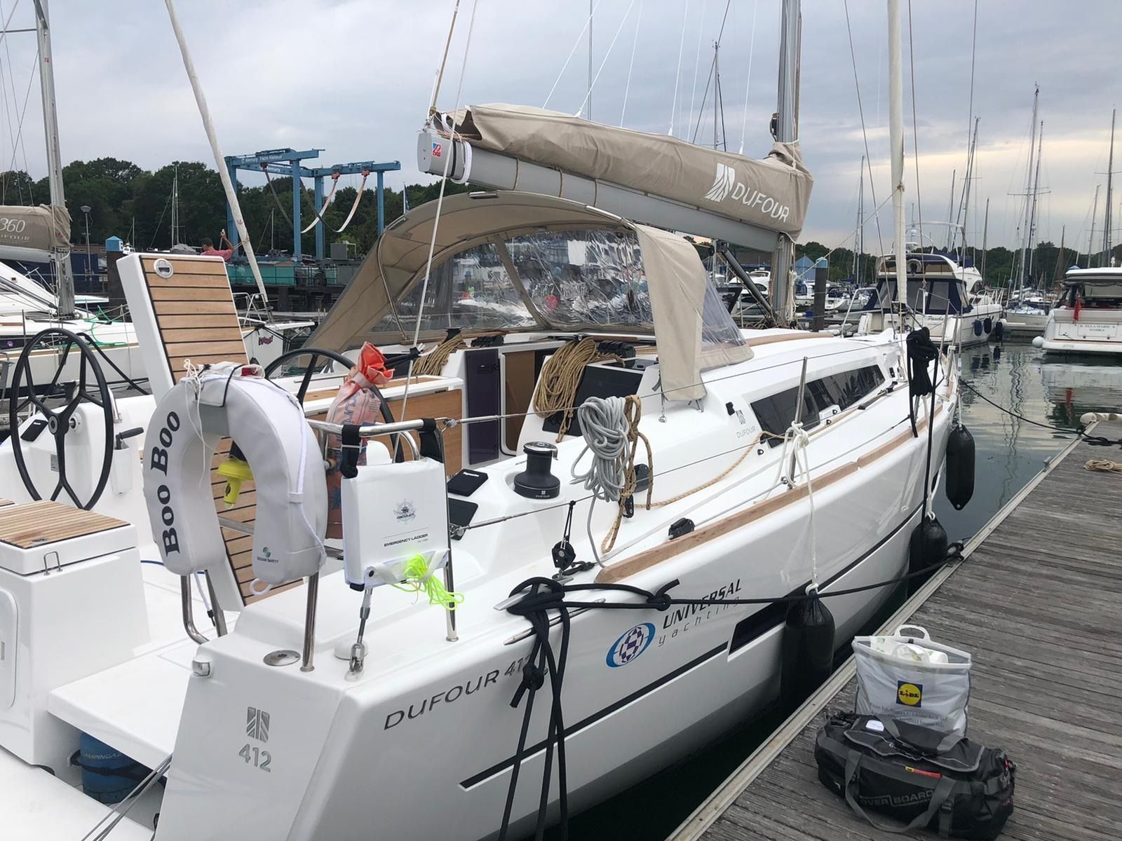 Sailing Yacht Dufour 412 Boo Boo For Rent United Kingdom Boataround