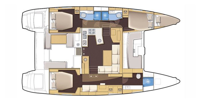 Lagoon 450 F | Squid Attack