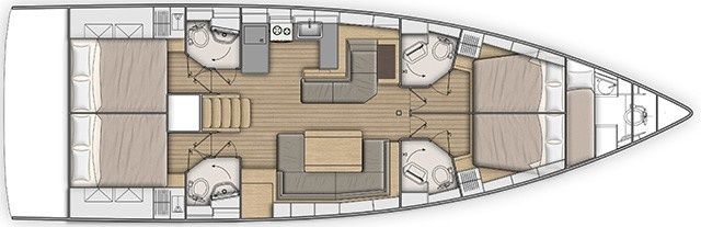 Beneteau Oceanis 51.1 | Demilia Star