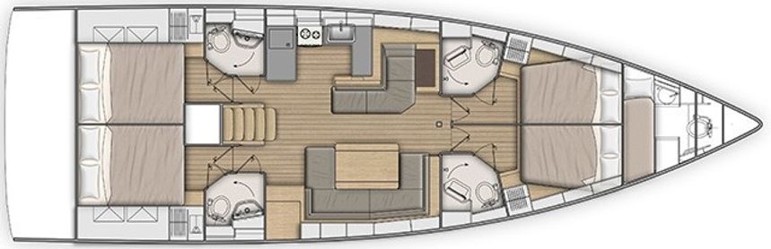 Beneteau Oceanis 51.1 | Demilia Star