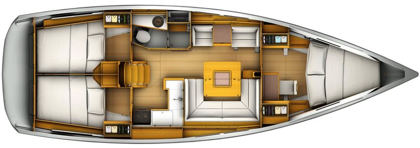 Jeanneau Sun Odyssey 419 | Coconut