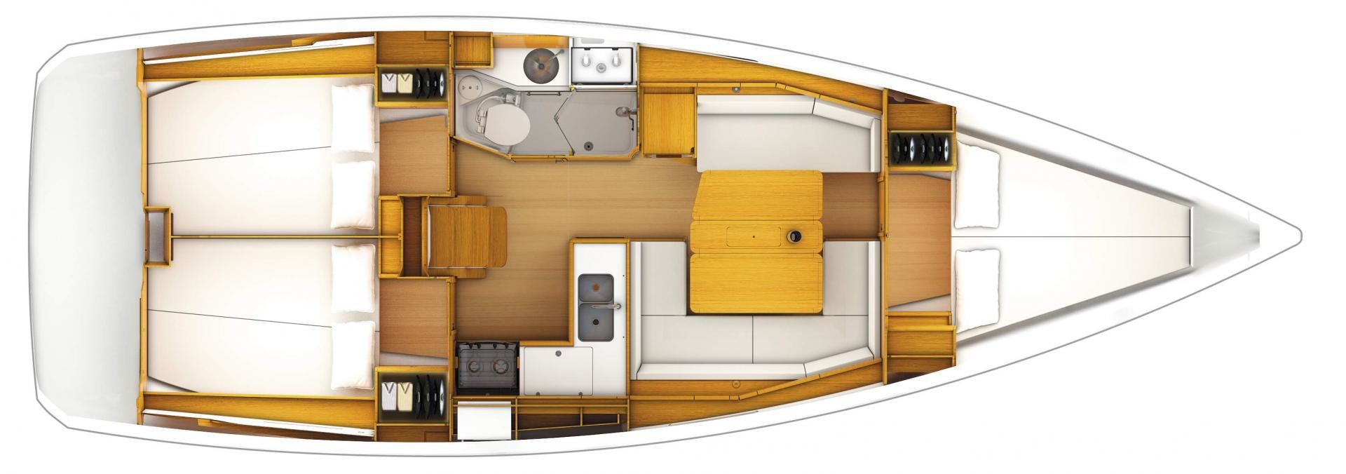 Jeanneau Sun Odyssey 389 | Star Fish